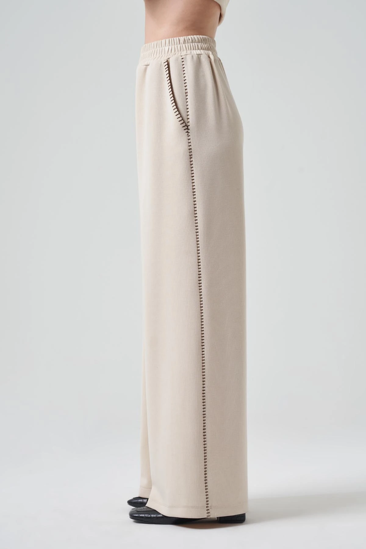 ÇOBAN DİKİŞLİ BOL CASUAL PANTOLON 