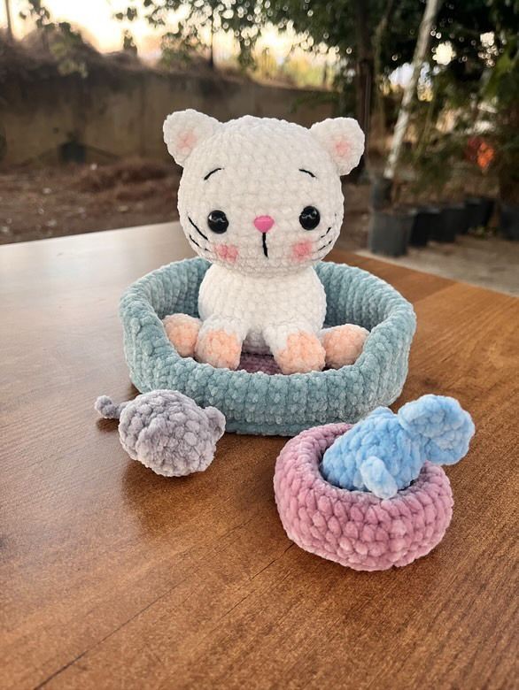 Amigurumi Kedi Set