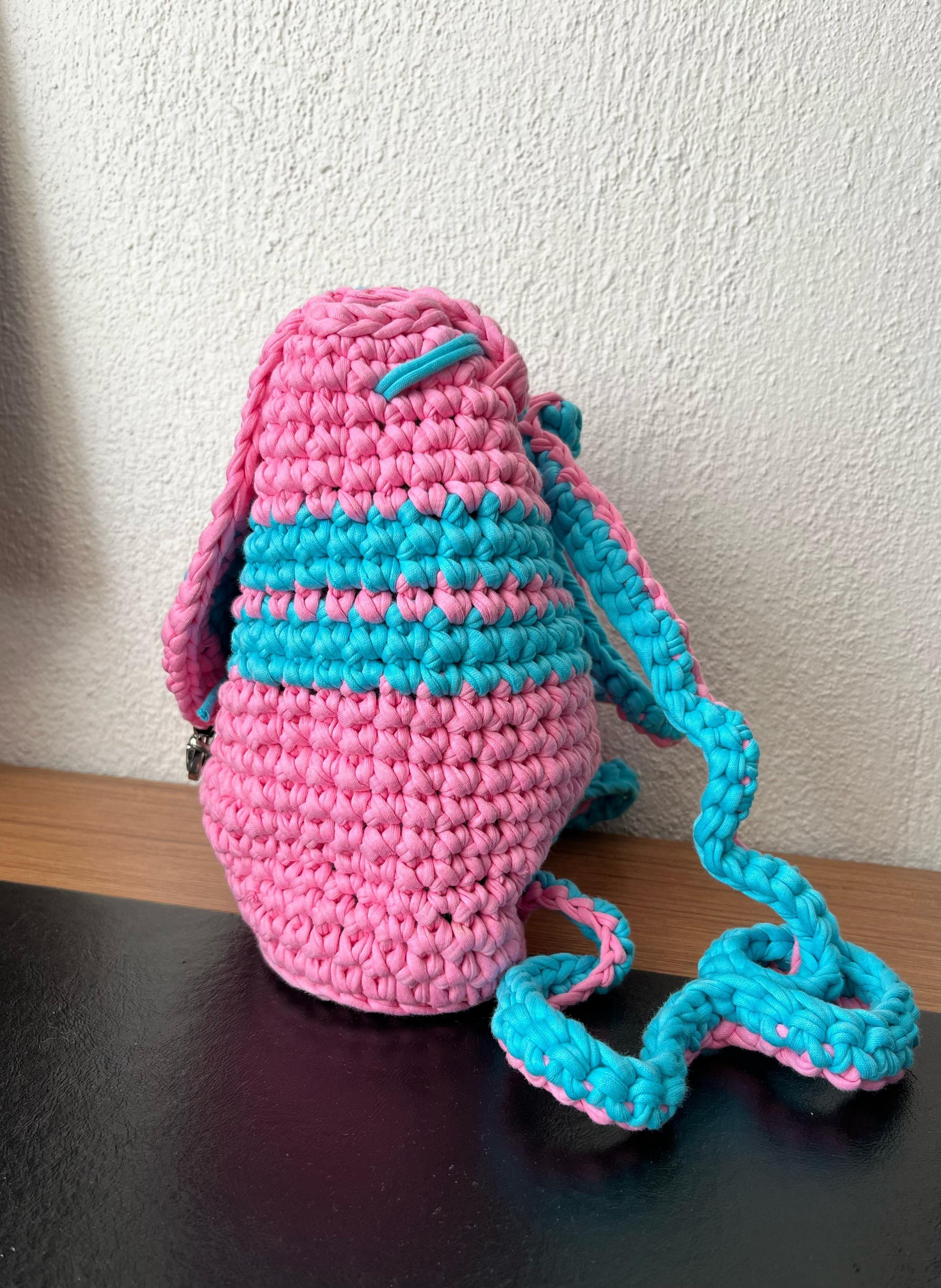 Mini Sırt Çantası El Yapımı 