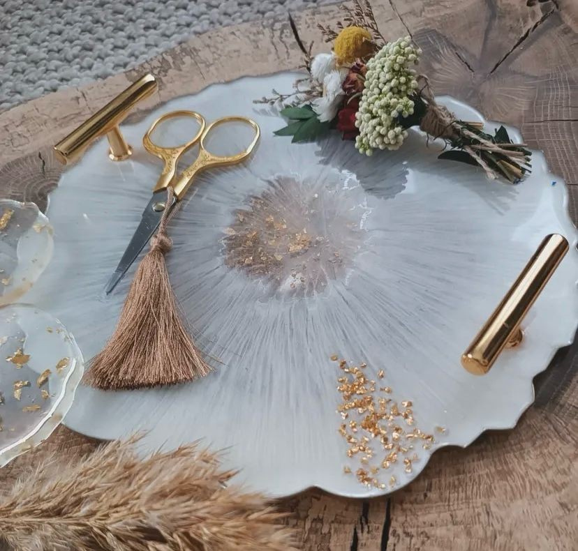 Epoksi Makaslı Nişan Seti 