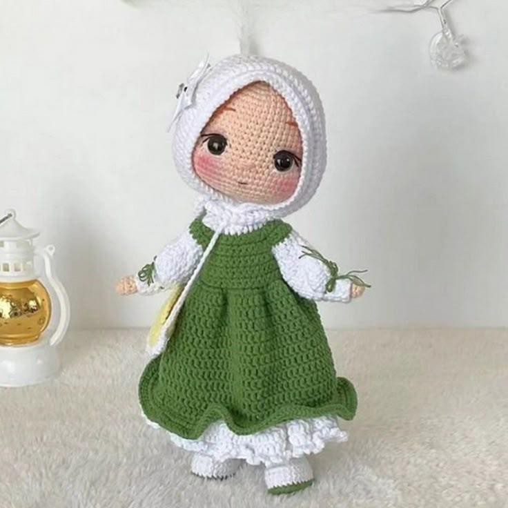 Amigurumi Tesettürlü Bebek 
