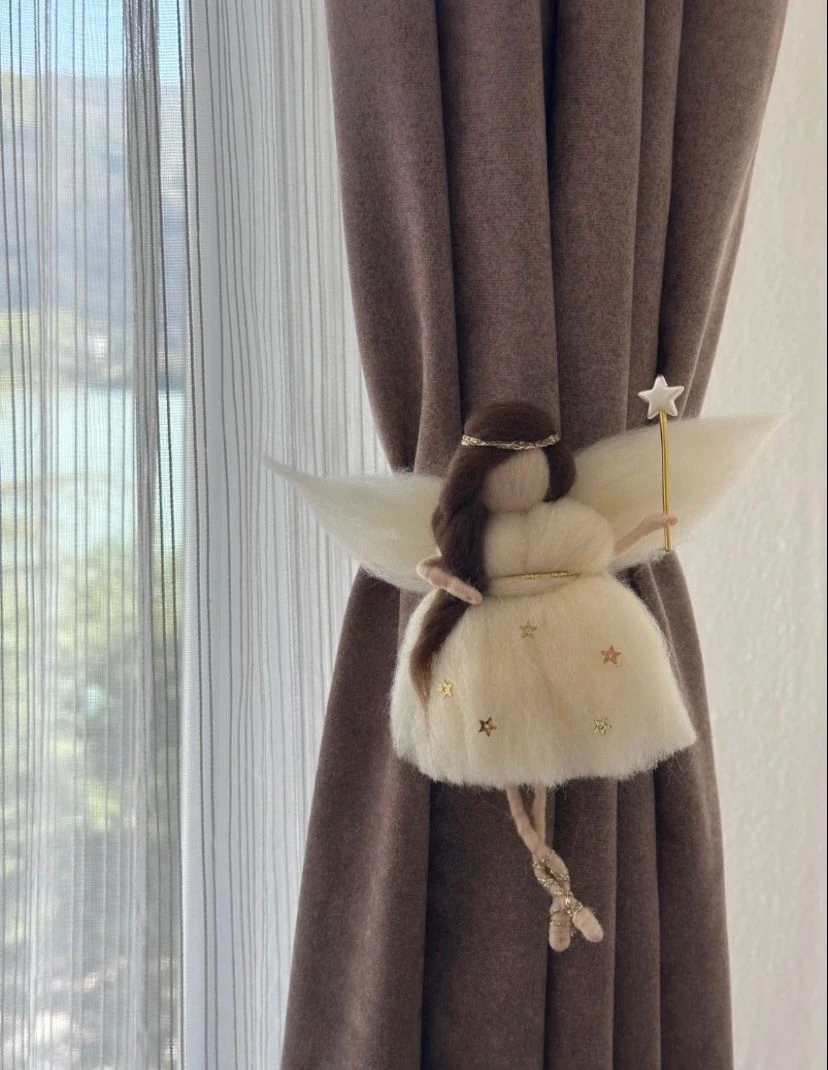 Keçe Peri Kızı Perde Tutacağı 