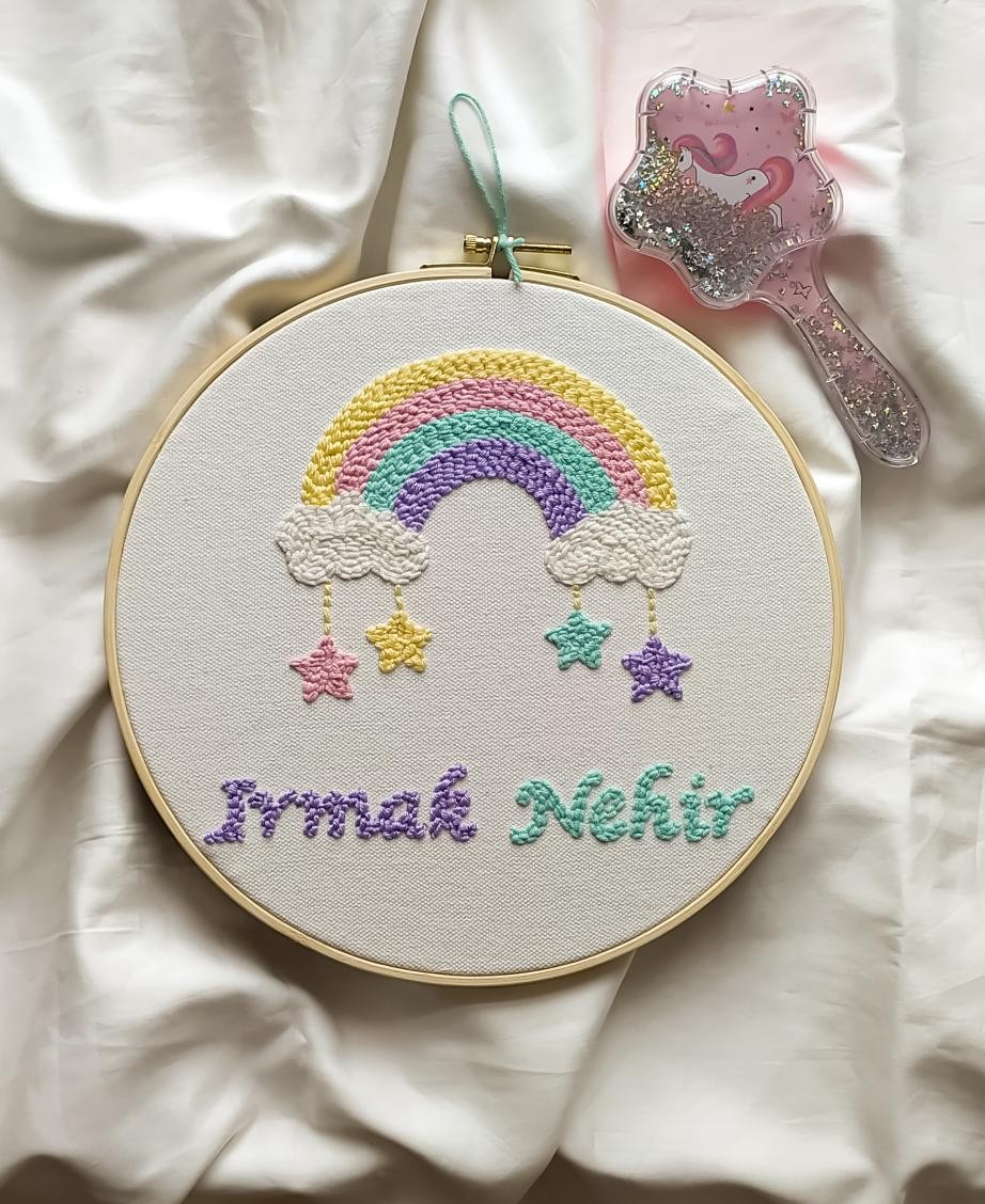25 cm Kasnak İsme Özel 