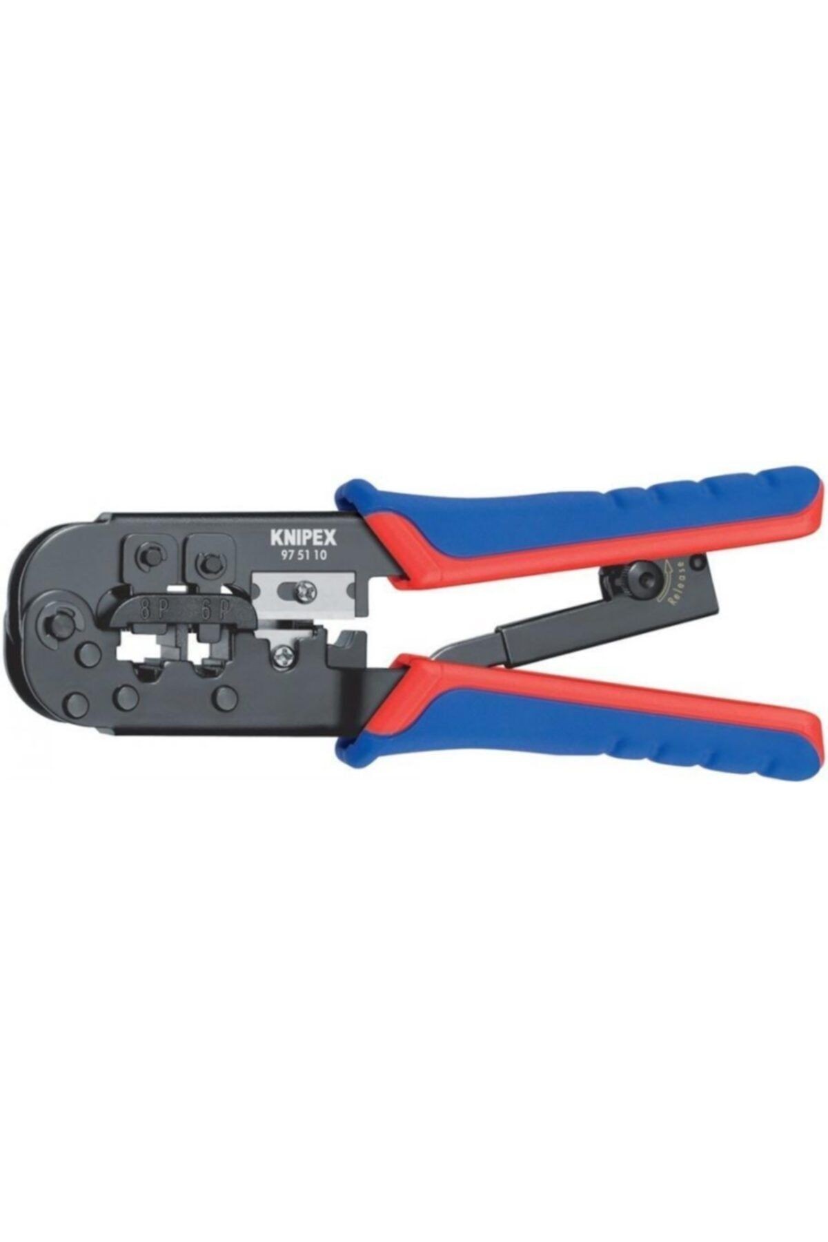 Knipex 97 51 10 Network Sıkma Pensesi - RJ45 / RJ11 / RJ12 6P/8P