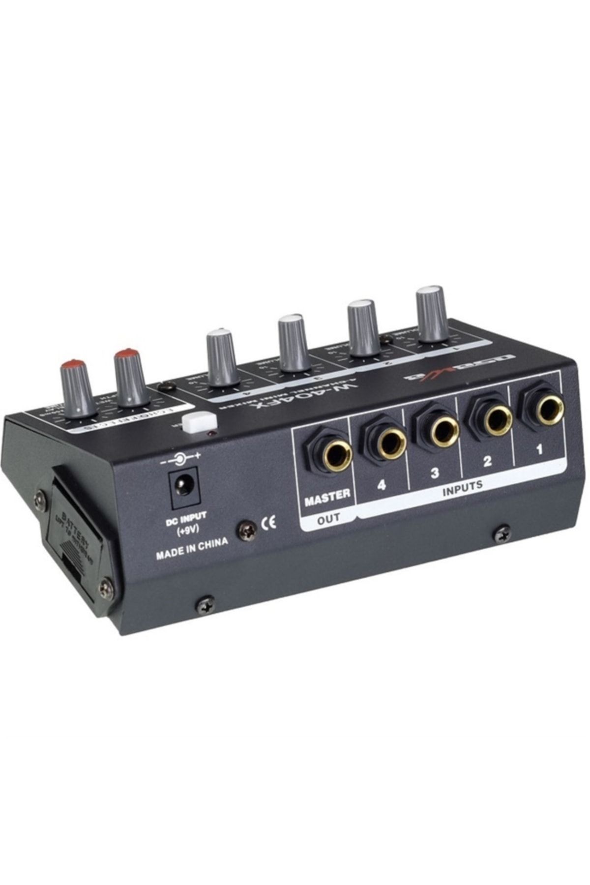 4 Kanal Mini Mixer 9v W-404 Fx