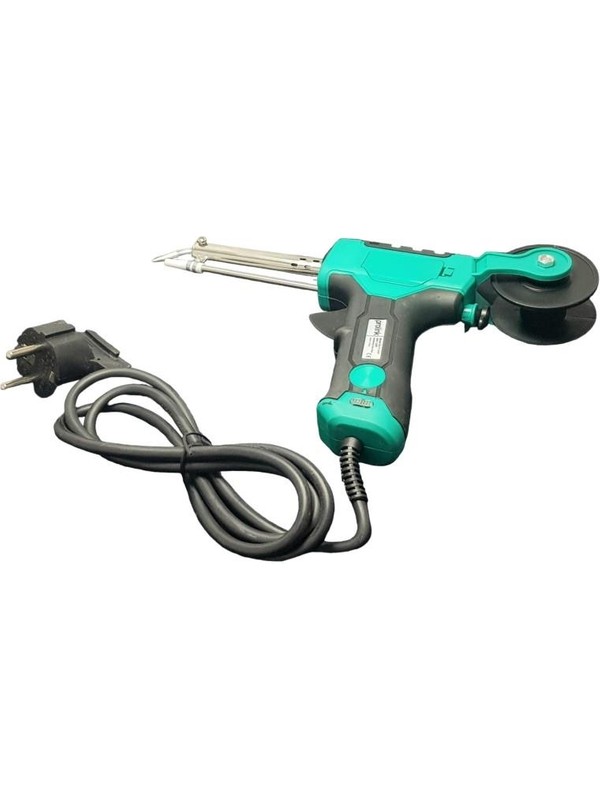 PJ-040 Lehim Makaralı 60 Watt Tabanca Havya Eğik Uçlu