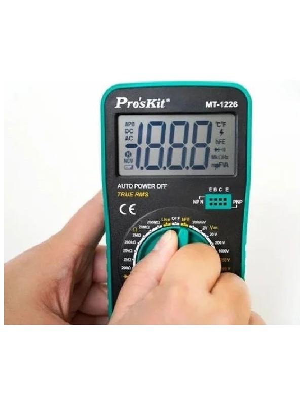 MT-1226 Dijital Multimetre True Rms