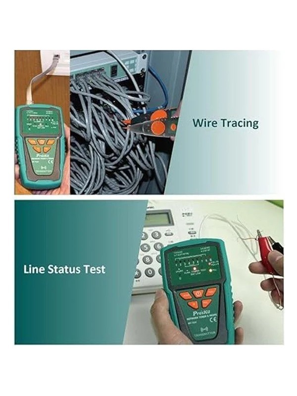 Proskit MT-7028 Network Kablo Test Cihazı Prob Kit