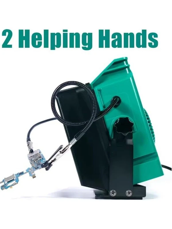 P48DQ-1 Çift Filtreli Masaüstü Duman Emici P48DQ-I