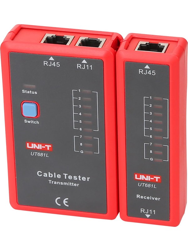UT681L Network Kablo Test Cihaz RJ45 / RJ11