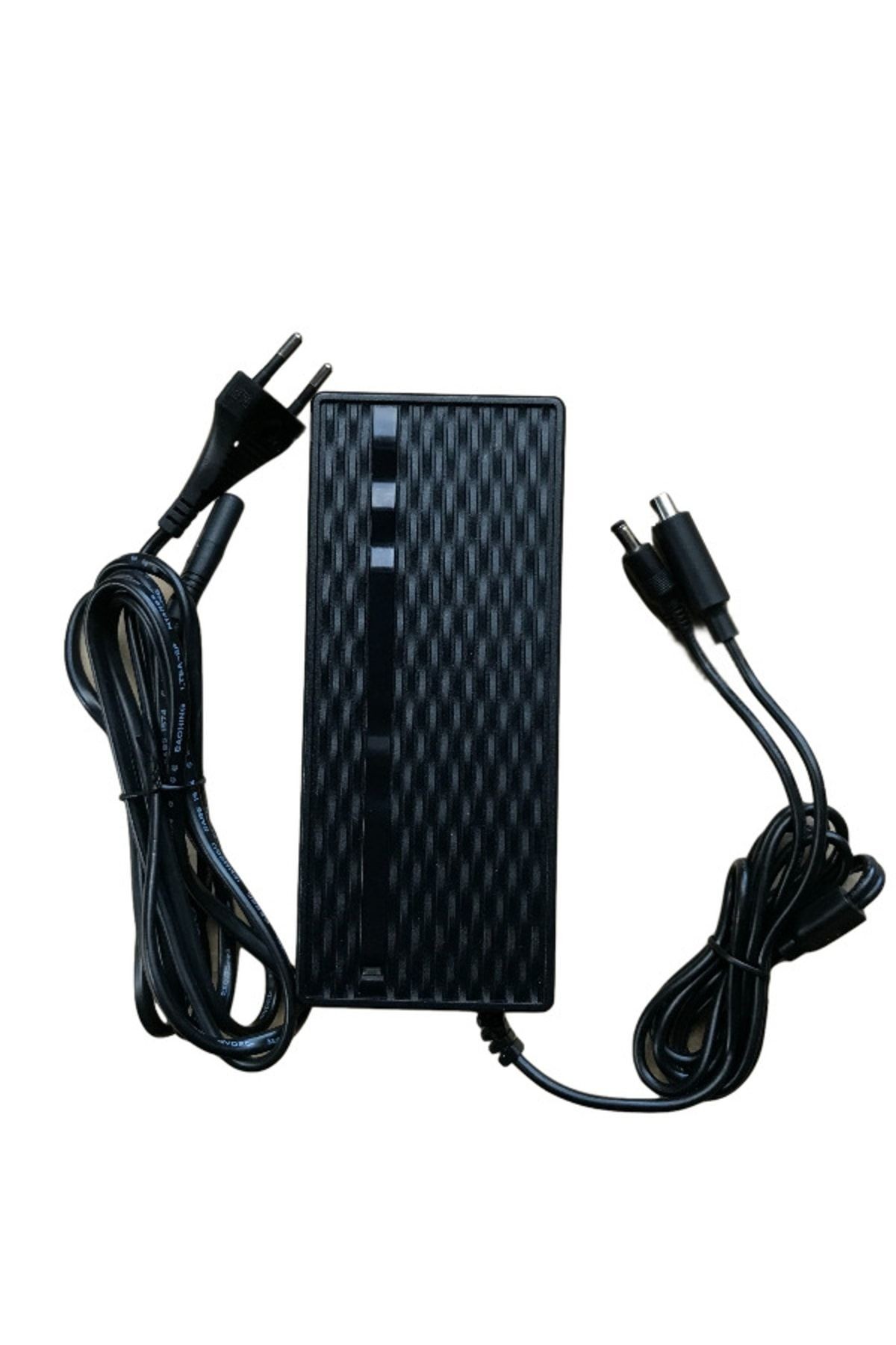 Scooter Şarj Adaptörü 42v 3A - 42 Volt 3 Amper Çift Çıkışlı Hızlı Şarj Özellikli Adaptör - XIAOMİ Tüm Modeller ve 5.5/2.5 JAK Universal