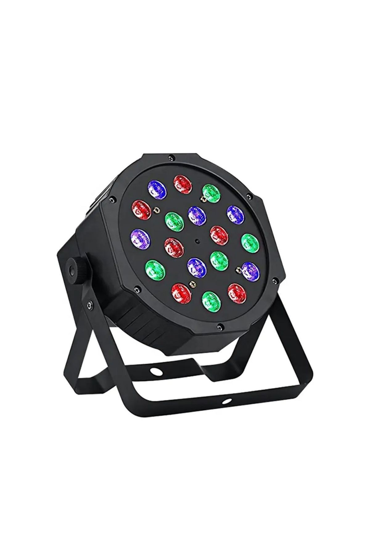 Sese Duyarlı Rgb Led 1 Watt 18x3 Led Par Sahne Işığı-parti, Disko,restoran, Bahçe, Park Plaza Vb.