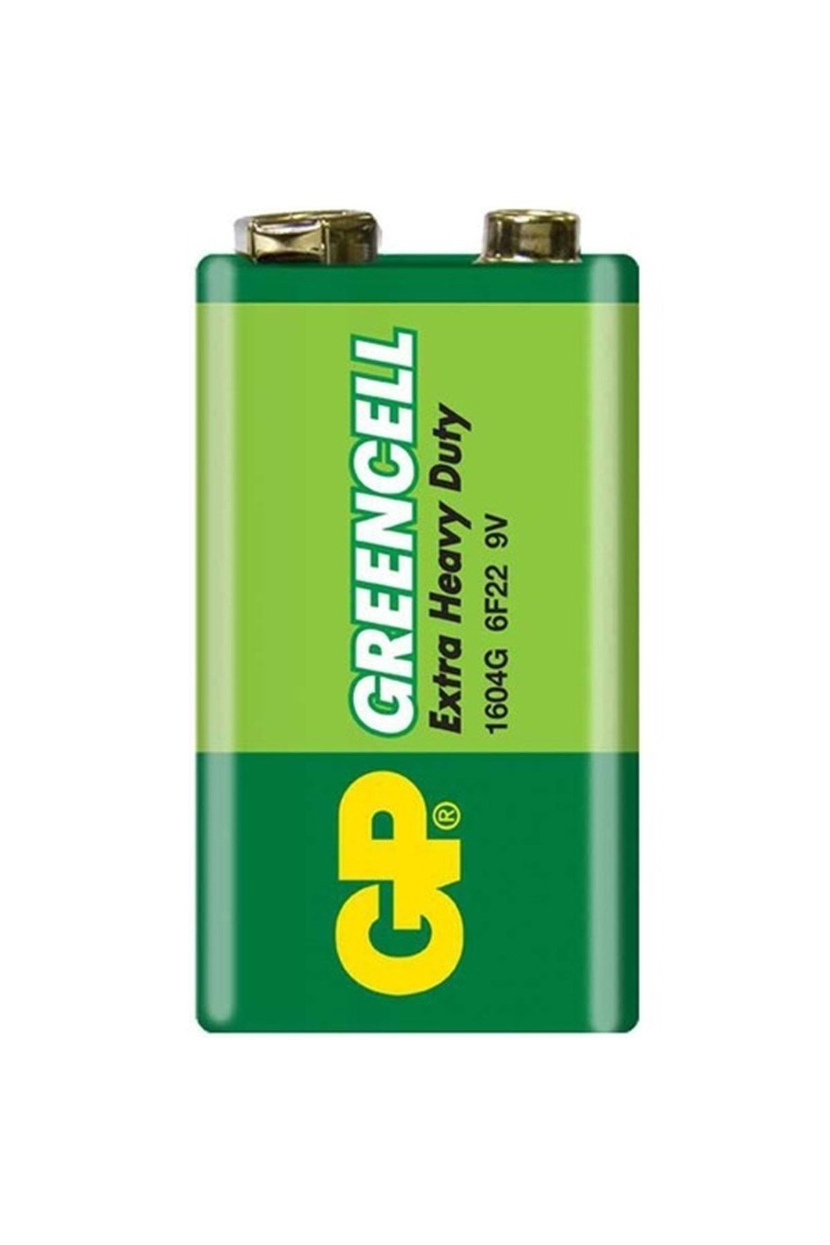 Greencell 9V Çinko Karbon Pil