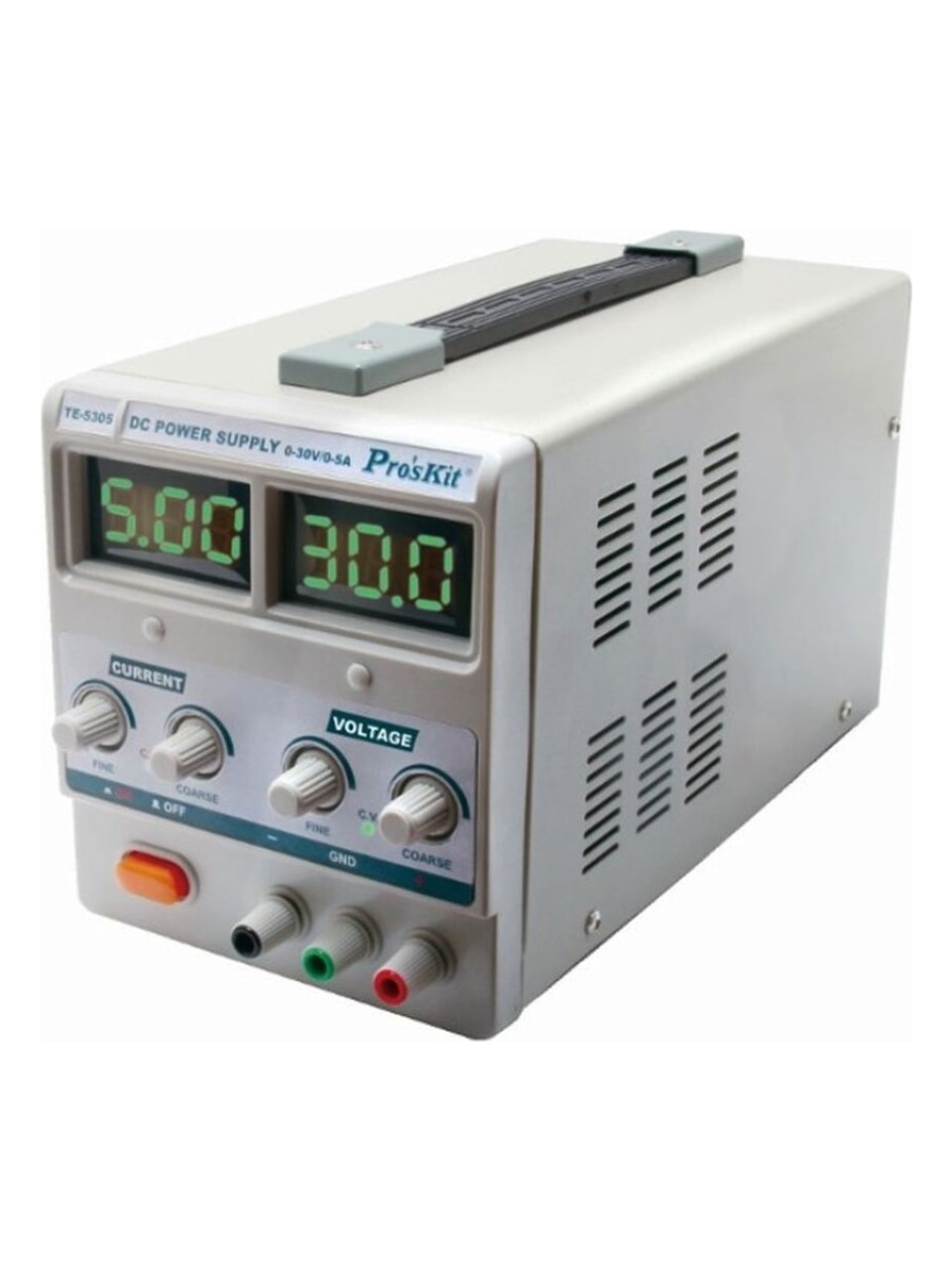 Proskit TE-5305B 30V-5A DC Power Güç Kaynağı 0-30 Volt 5 Amper 150 Watt 280X136X160mm