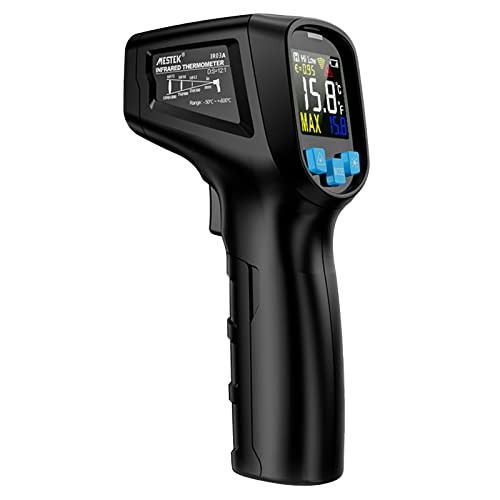MESTEK -50~400°C El Temassız Dijital LCD Kızılötesi Termometre Endüstriyel IR Sıcaklık Test Cihazı Ayarlanabilir E ssivity IR03A