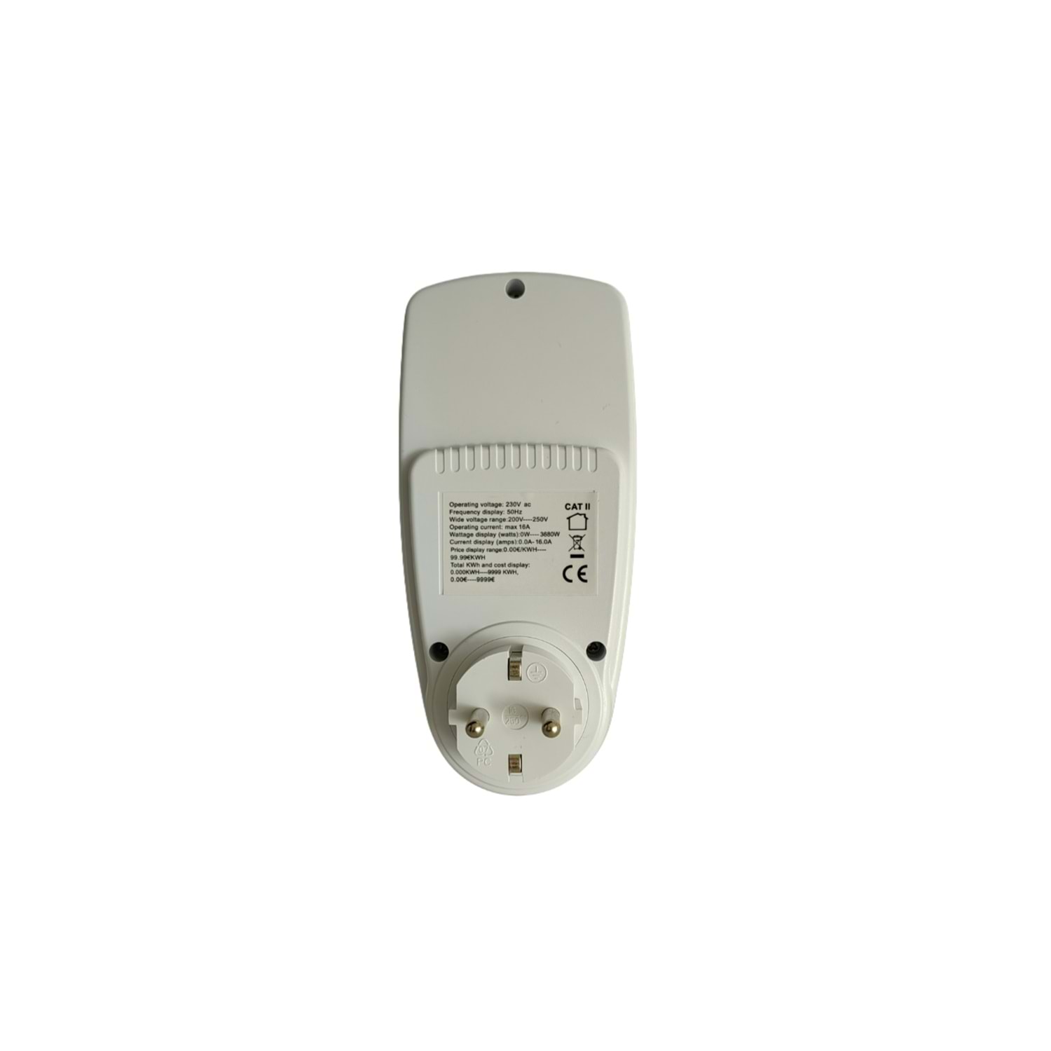 S-Line DT-WT1 Priz Tipi Wattmetre Elektrik Enerji Ölçer