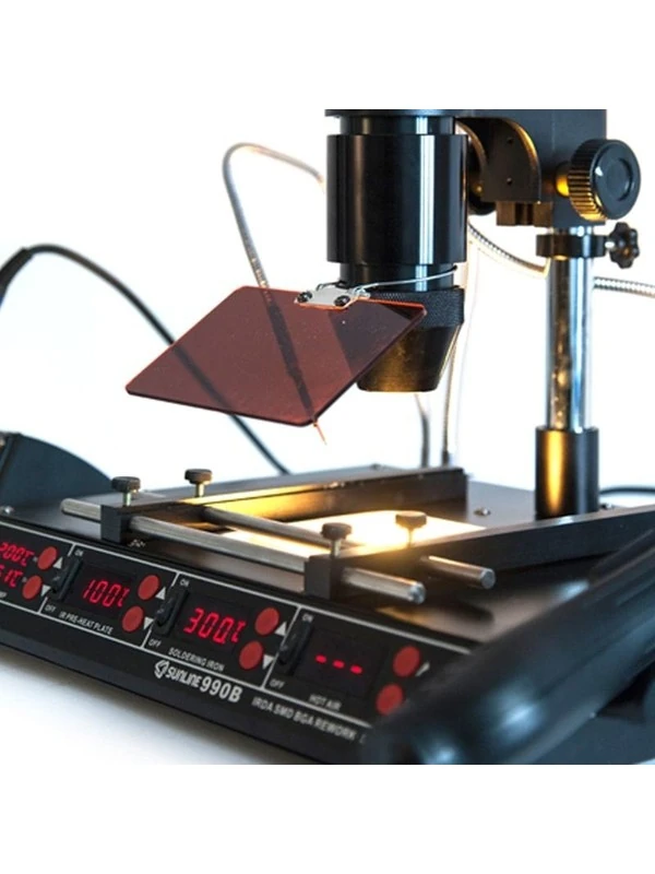 Sunline 990B İnfrared Bga İstasyonu Sıcak Hava ve Havya İstasyonu