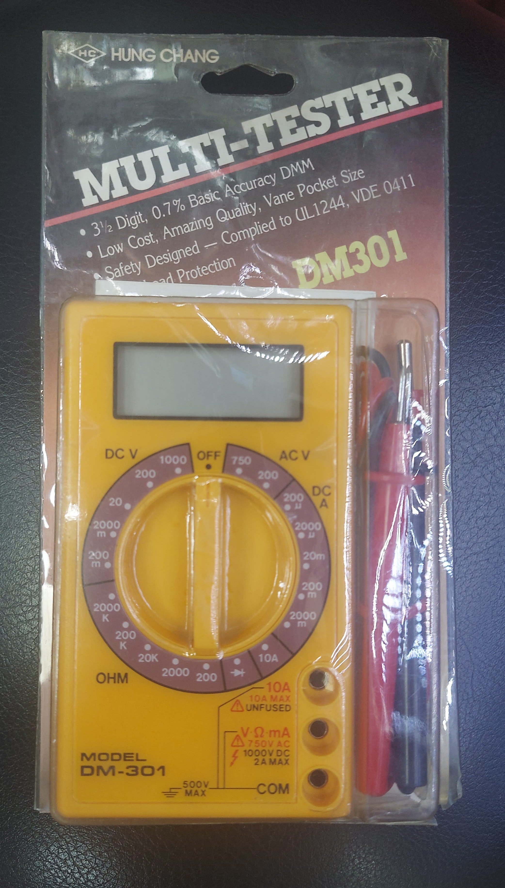 HC ( HUNG CHANG ) DM302TR Multimetre Dijital Ölçü Aleti - Kore Malı Üst Kalite