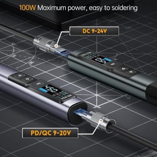 HS 02A HS-02A Akıllı Şarjlı Havya 100 Watt