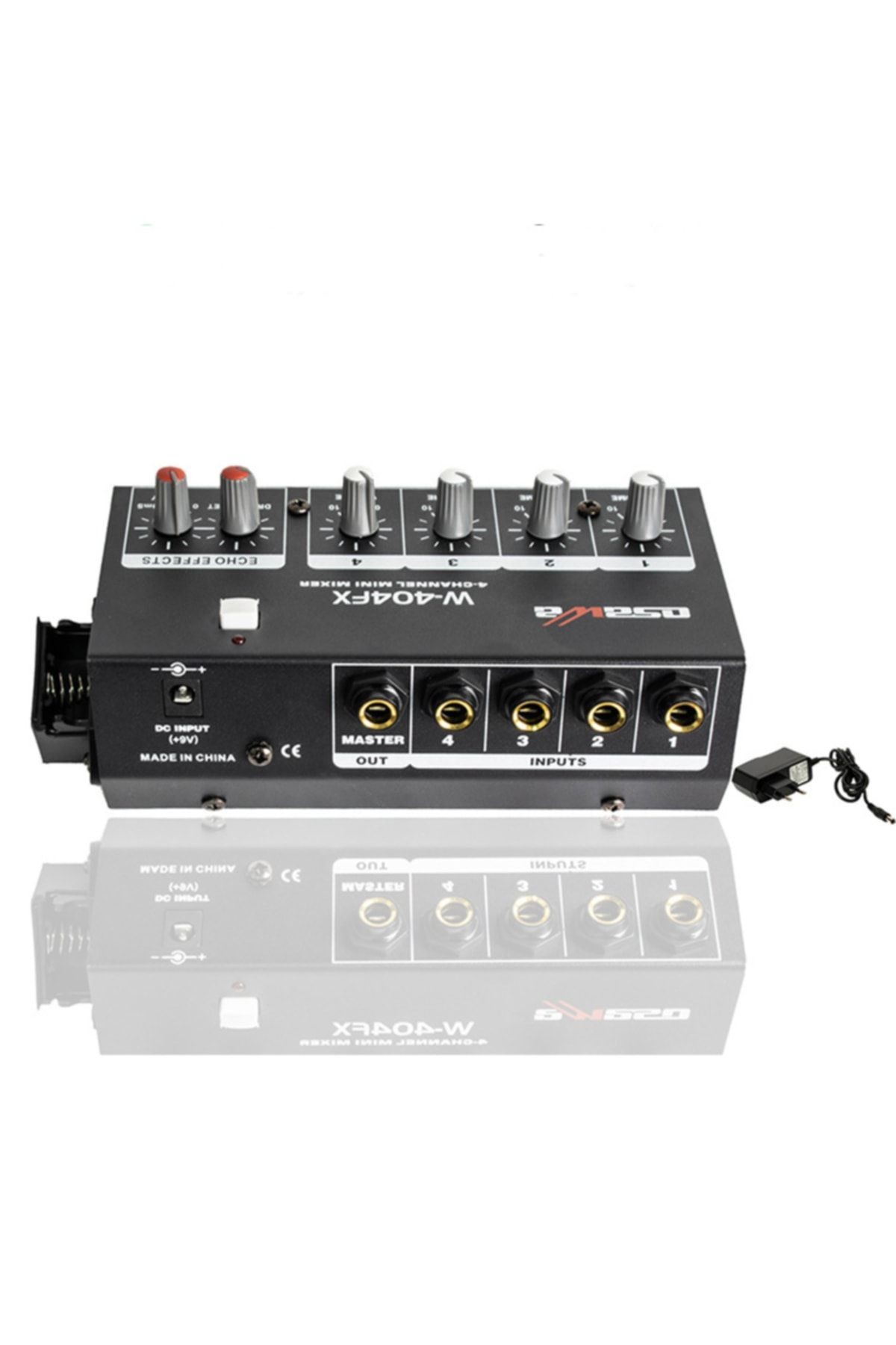 4 Kanal Mini Mixer 9v W-404 Fx