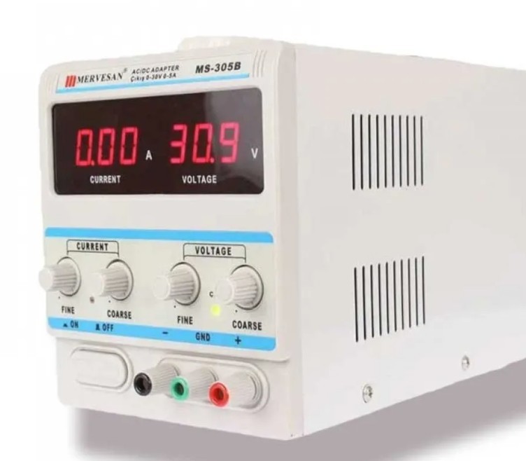 Mervesan MT-305B 0-30 Volt 5 Amper Ayarlı Güç Kaynağı
