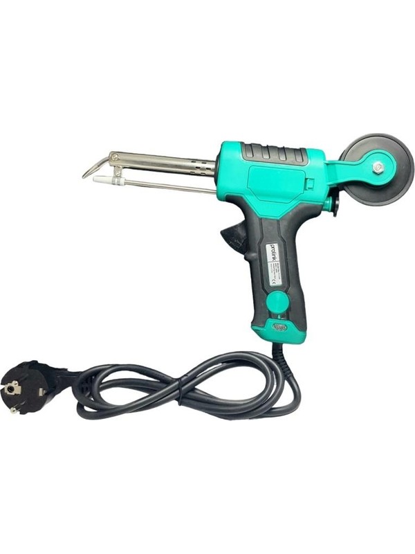 PJ-040 Lehim Makaralı 60 Watt Tabanca Havya Eğik Uçlu