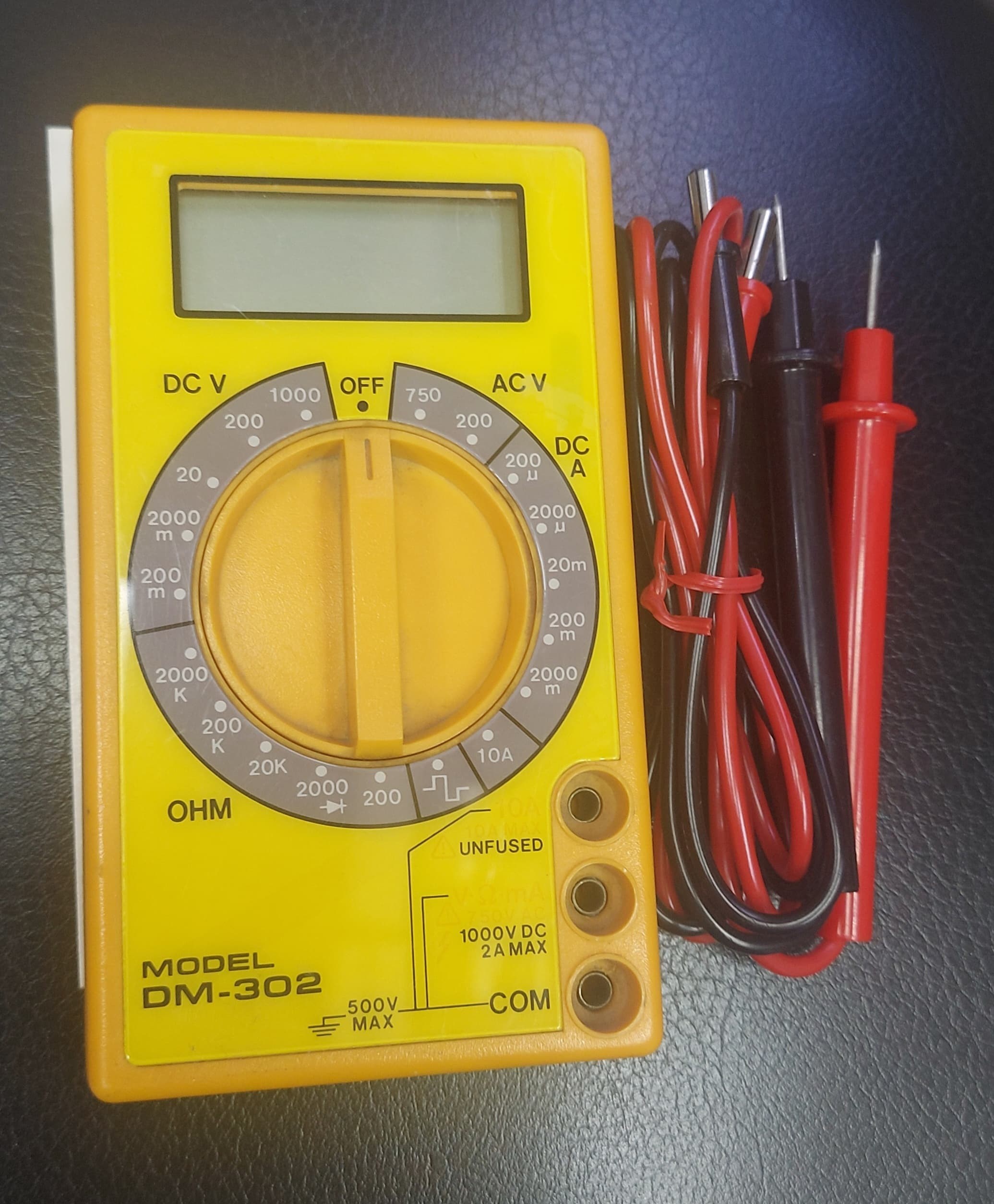 HC ( HUNG CHANG ) DM302 Multimetre Dijital Ölçü Aleti - Kore Malı Üst Kalite