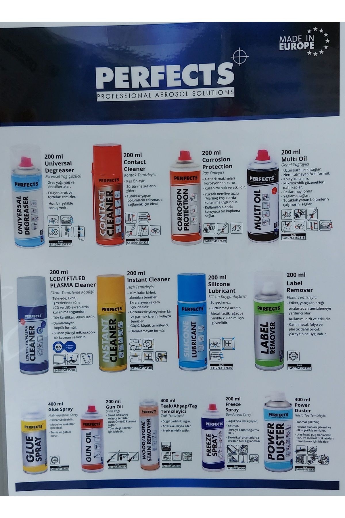 Perfects Power Duster Basınçlı Hava Spreyi 400ml