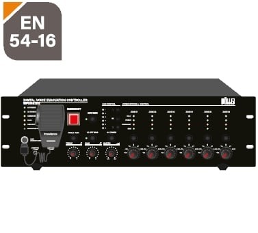 Wöller WPER-6500 EN54 Acil Anons Merkezi Ünite