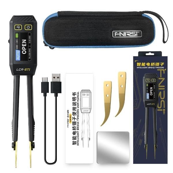 FNIRSI LCR ST1 Mini Akıllı Cımbız SMD ESR Test Cihazı - Akıllı Smd Test Cihazı