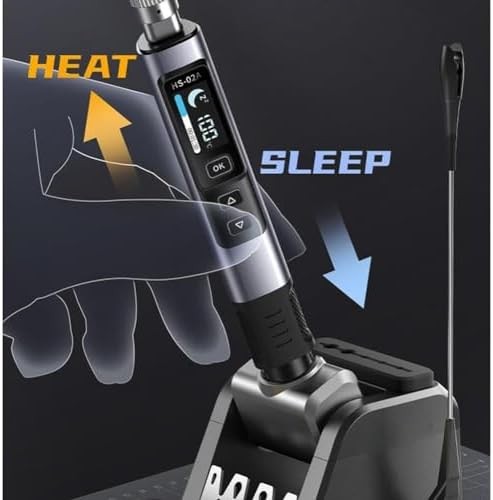 HS 02A HS-02A Akıllı Şarjlı Havya 100 Watt