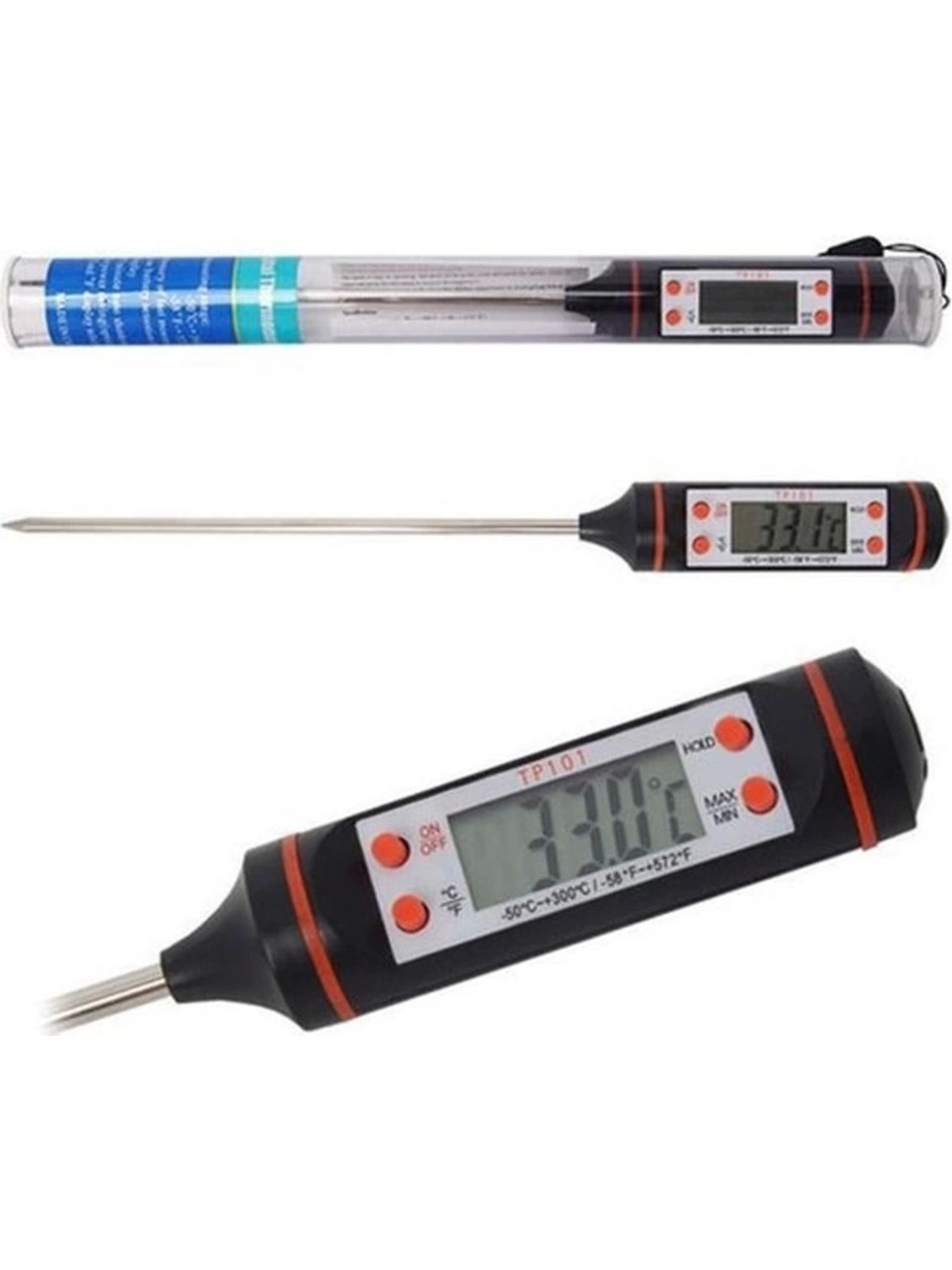 TP-101 Sıvı Tipi Daldırma Tipi Termometre