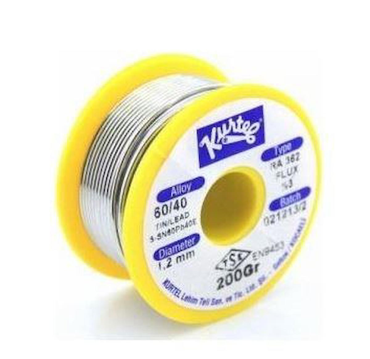 Kurtel Pastalı Lehim Teli 1.2 mm 200GR 60/40