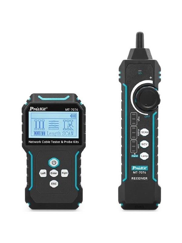 Proskit MT-7076 Poe Network Kablo Test Cihazı