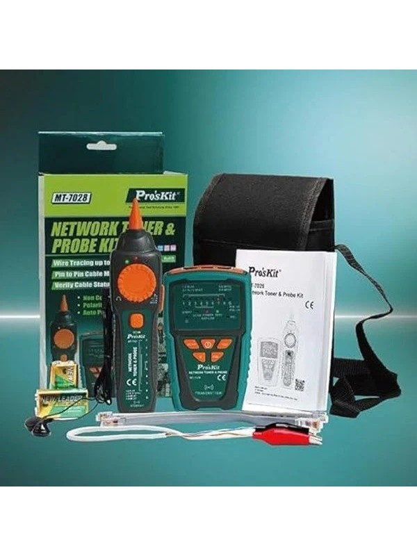 Proskit MT-7028 Network Kablo Test Cihazı Prob Kit