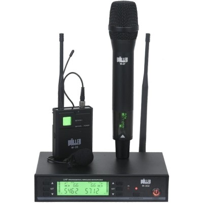 Wöller W-302EY El ve Yaka Tipi Kablosuz Mikrofon Seti