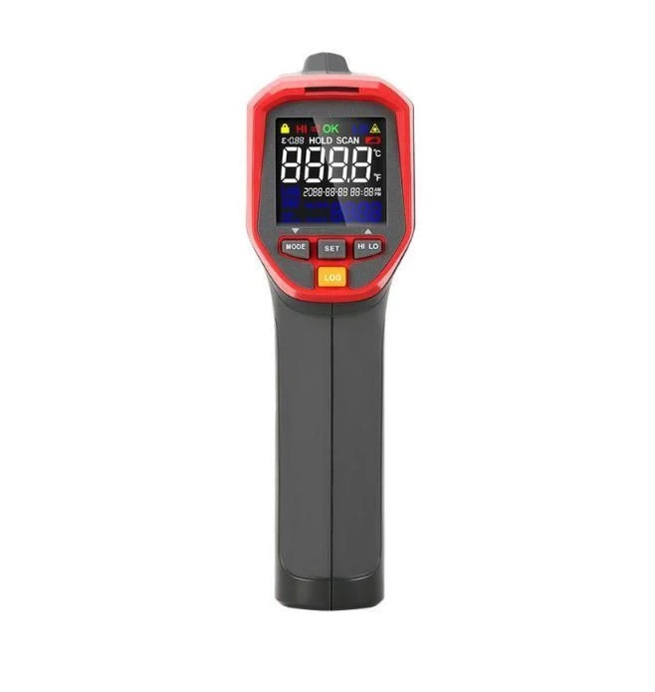 Unit Industrial Thermometer With Dual Laser Unit UT302D+ Infared Thermometer -32° / + 1100°