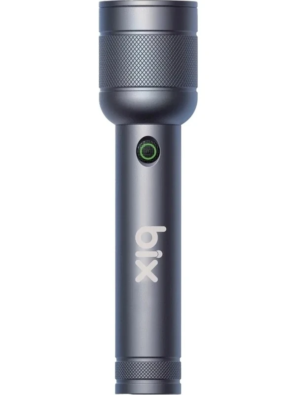 Flashlight BX2186FL 3W LED, Max. 910 Lümen Parlaklık ve 300 Metreye Kadar Menzilli Şarj Edilebilir Çok Modlu Kompakt El Feneri