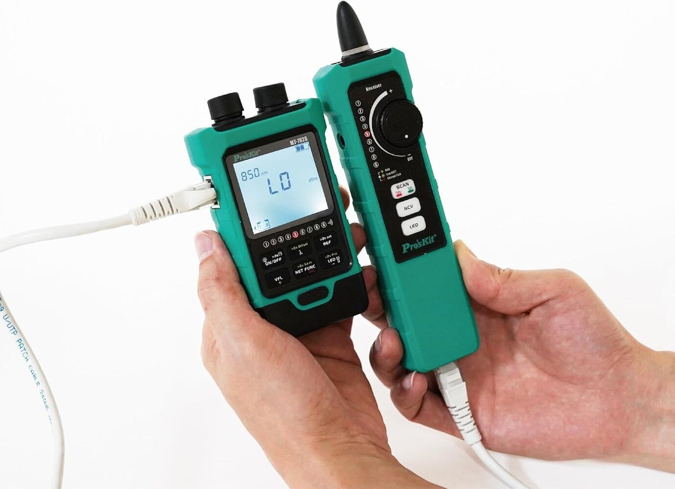 MT-7625 Optik Güç Ölçer ve Lan Kablo Test Cihazı