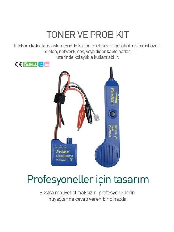 Proskit 3PK-NT023N Network Kablo Bulucu Test Cihazı