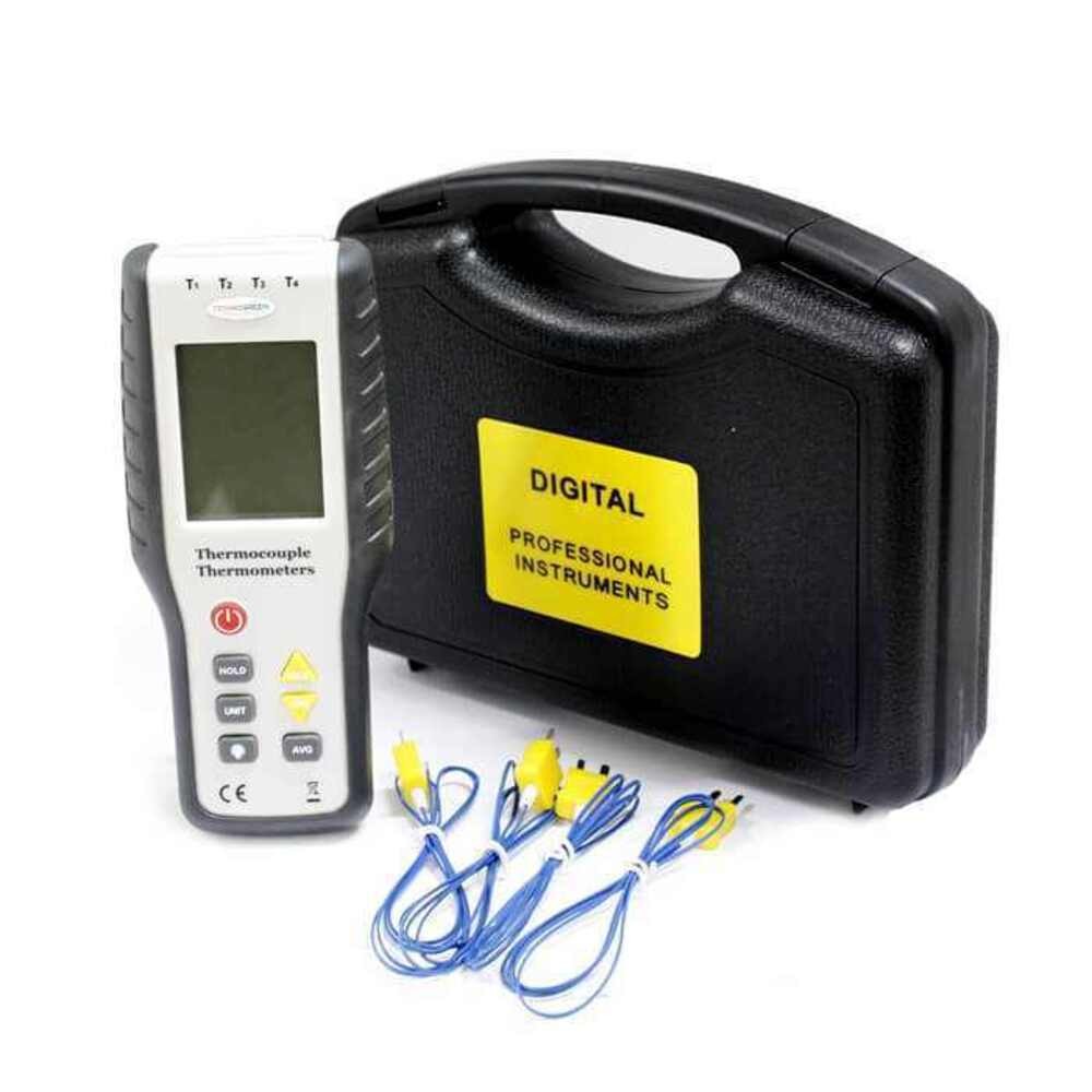 Teknogreen HT-9815 4 Girişli K Tip Dijital Termometre