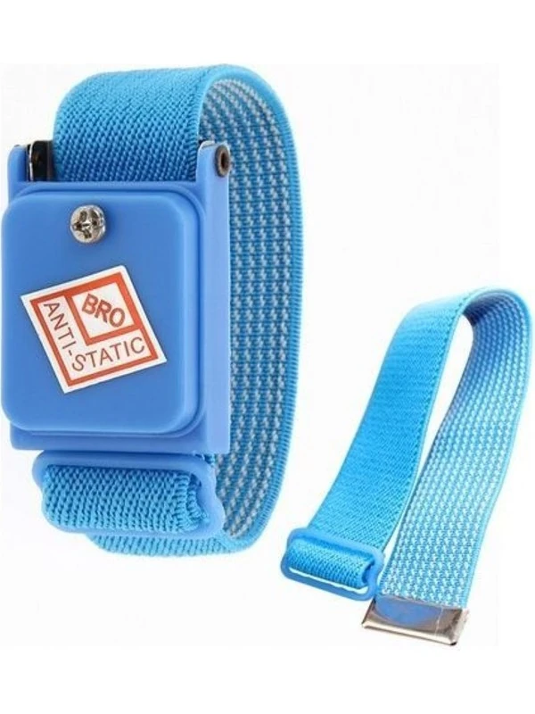 Esd Antistatik Kablosuz Bileklik - Mavi - (5 Adet)