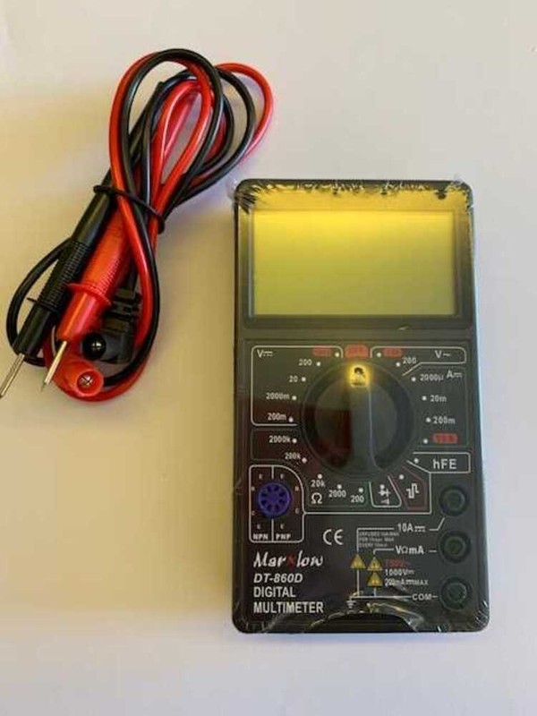 Marxlow DT860D Geniş Ekran Dijital Ölçü Aleti