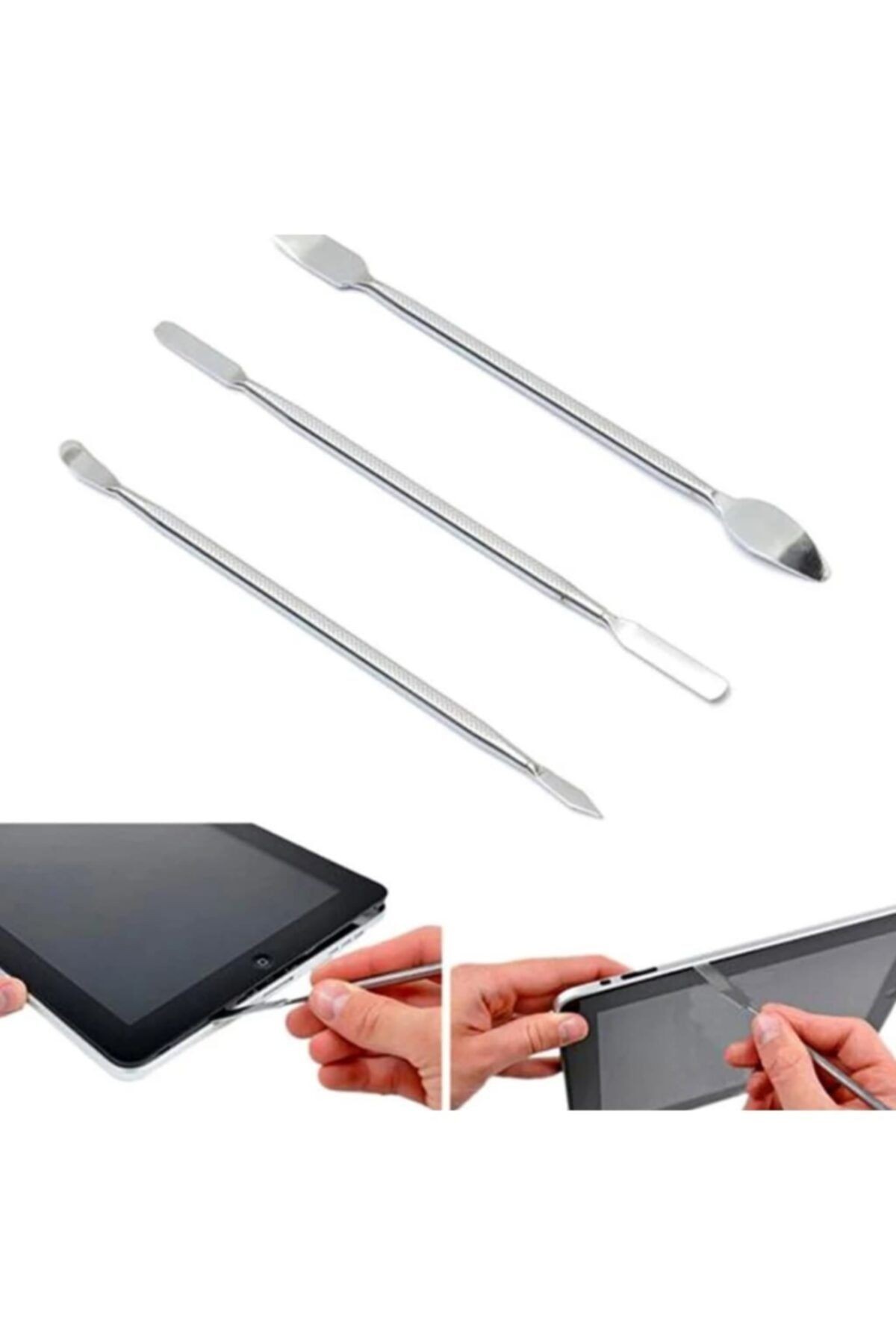 Kingsdun KS60113 Telefon Tablet Ekran Ayırıcı 3'lü Metal Set