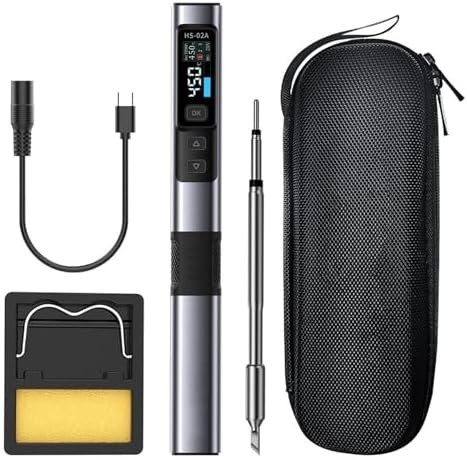 HS 02A HS-02A Akıllı Şarjlı Havya 100 Watt
