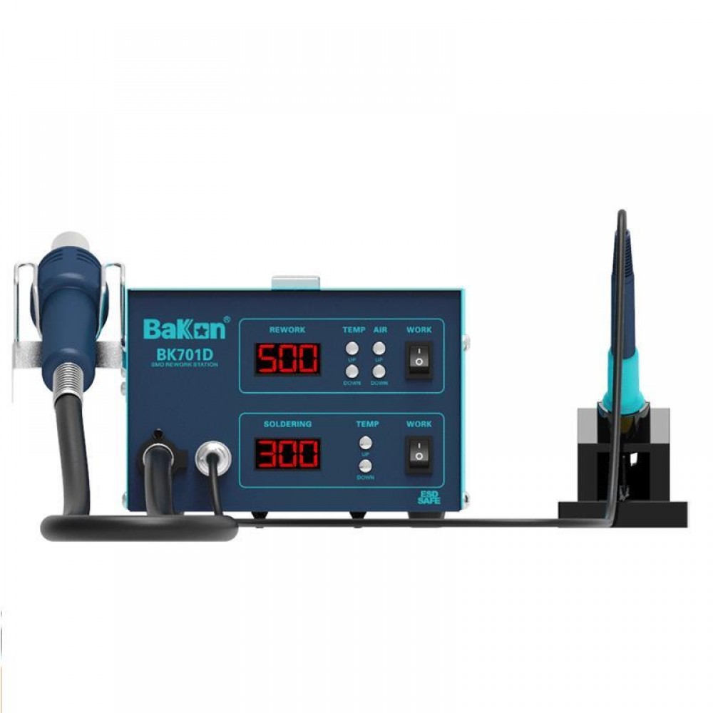 BAKON BK701D Intelligent Sıcak Hava Havya İstasyonu 2 IN 1