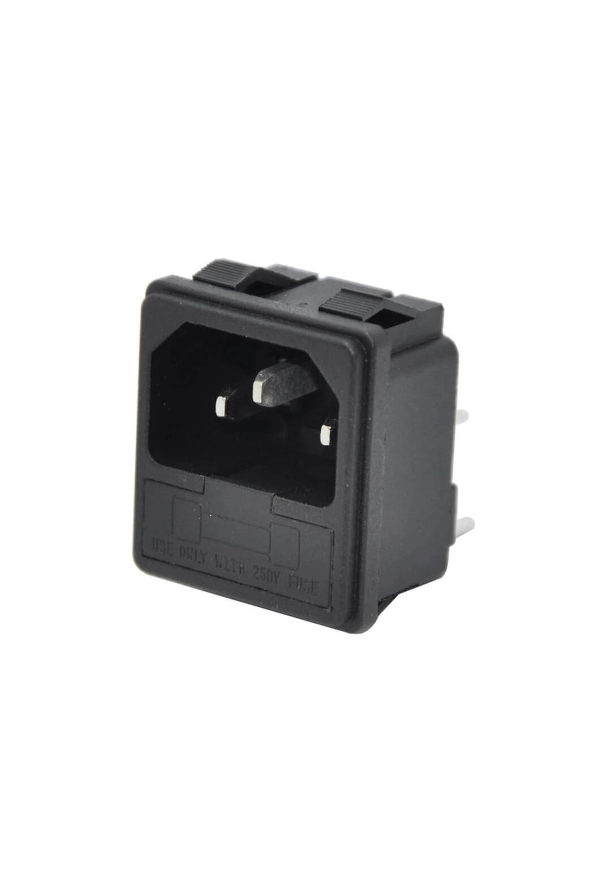 Power Soket Erkek Sigorta Yuvalı Kulaksız