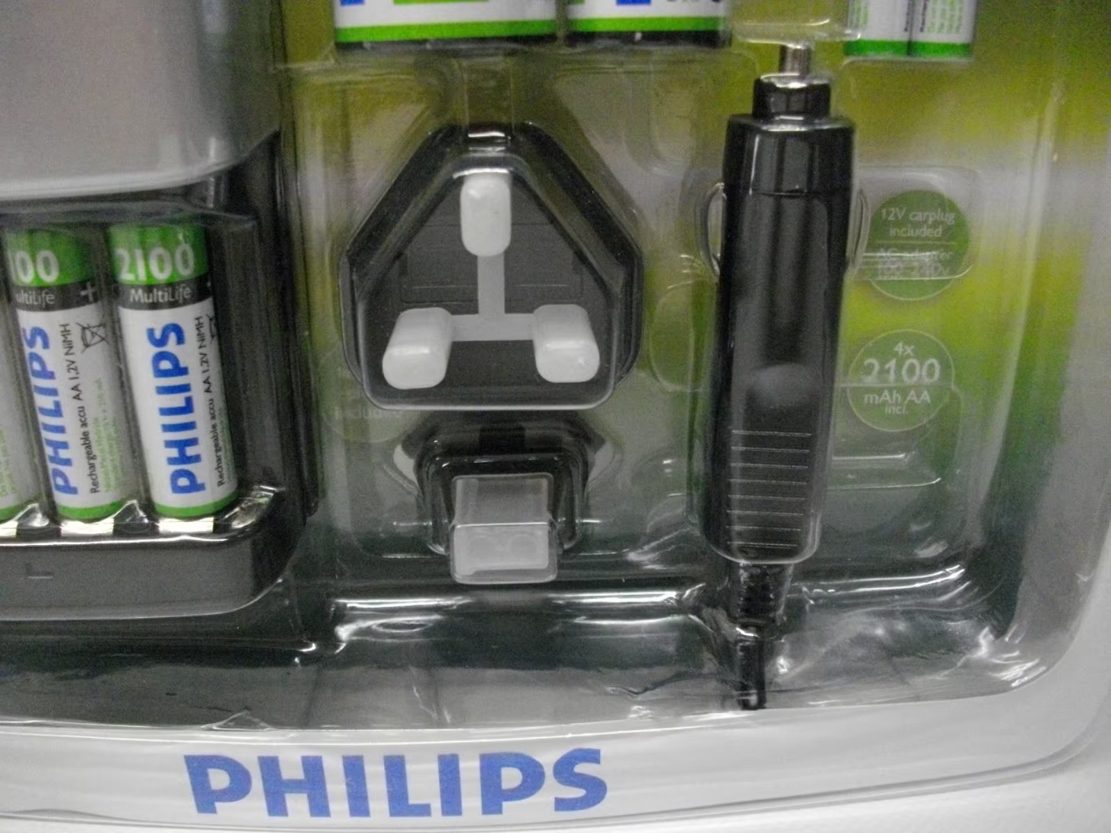 PHILIPS SCB7560CB 15min Charger Hızlı Pil Şarj Cihazı - Piller ve Adaptör Dahil