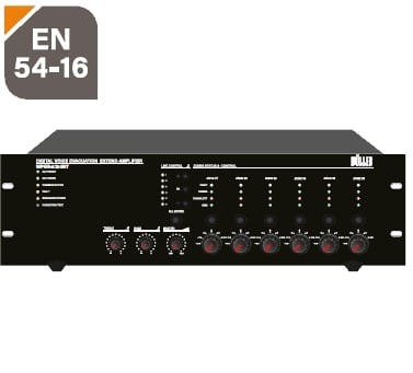 Wöller WPER-6250RT EN54 Acil Anons Merkezi Ünite Router