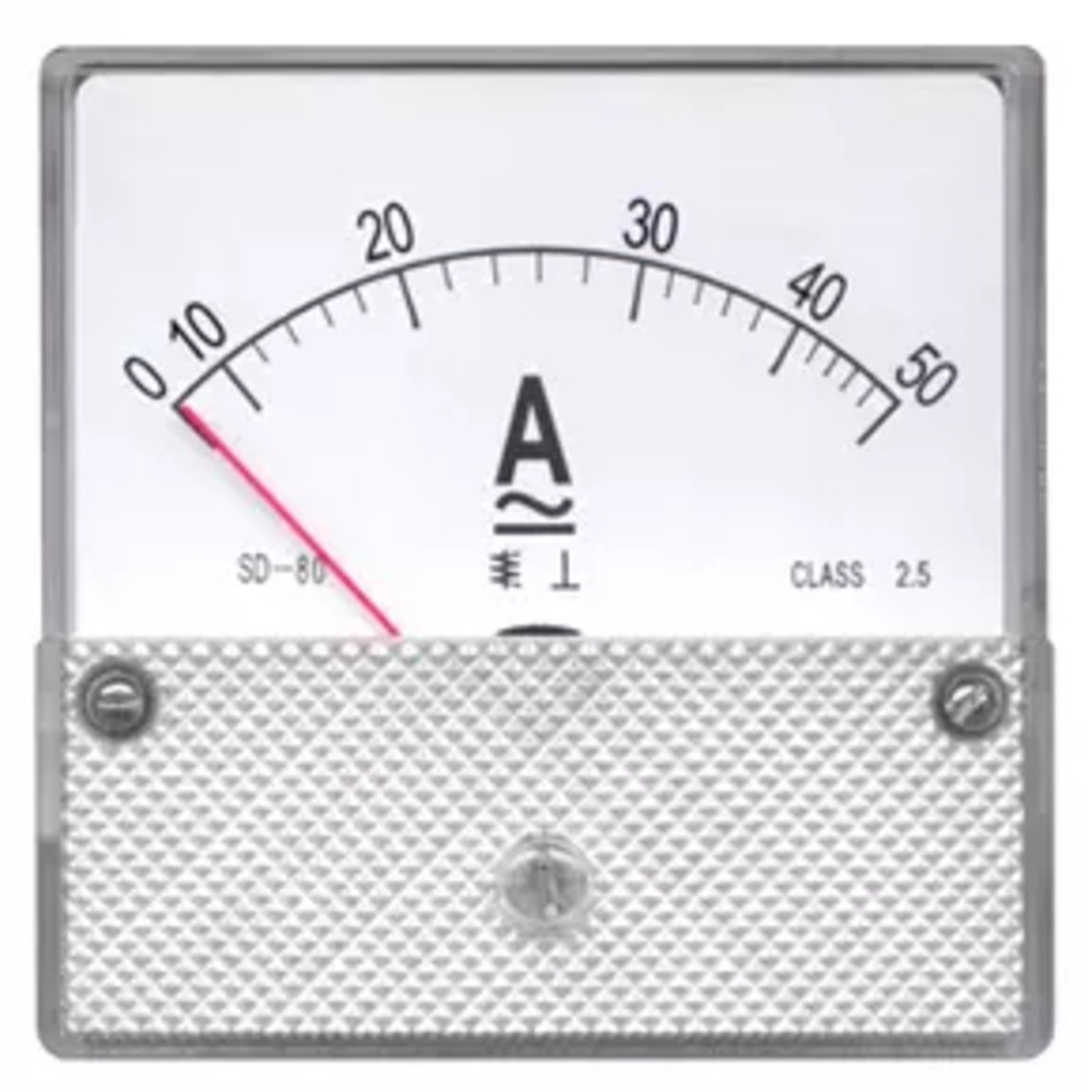 Analog Ampermetre SD-80 AC 50A - Panelmetre